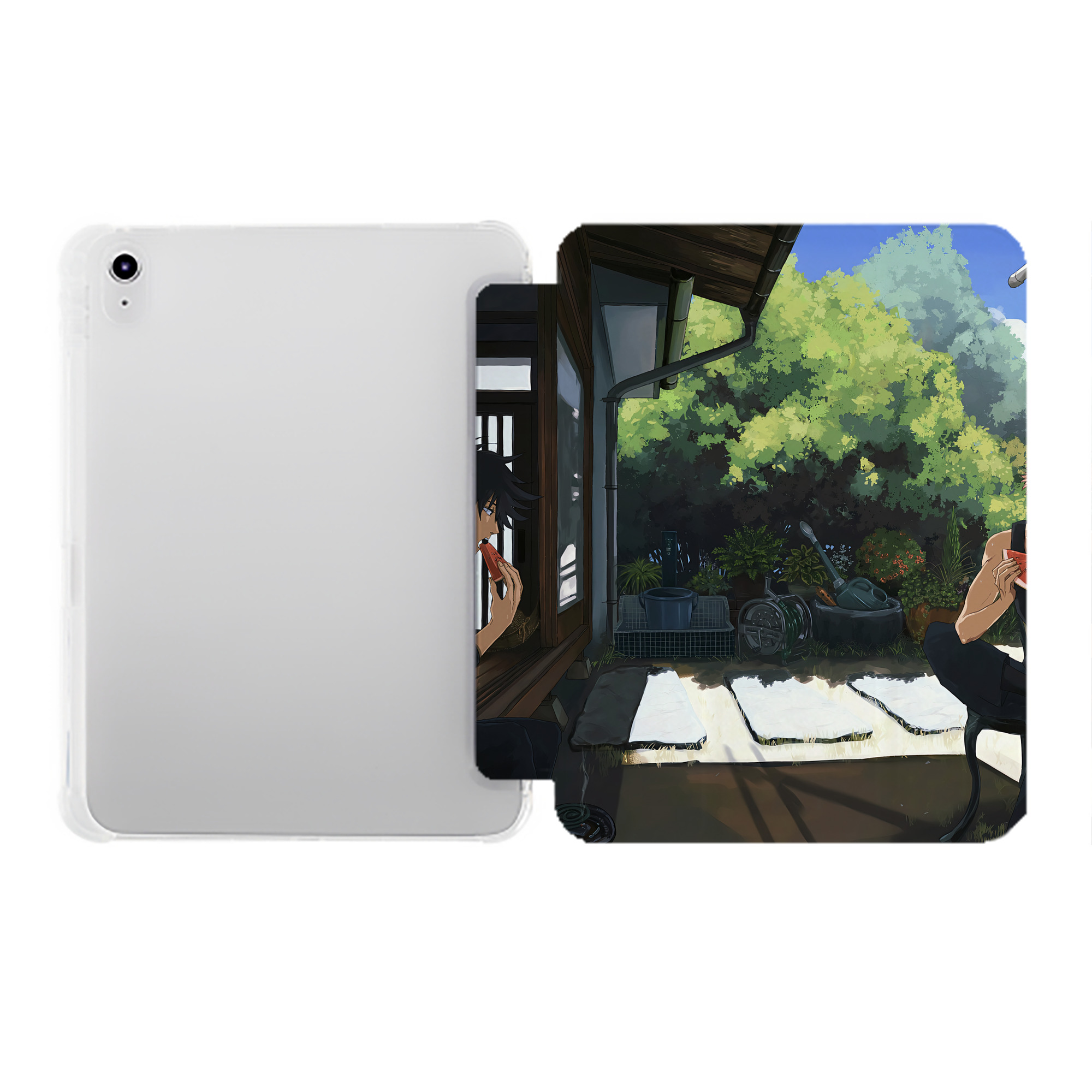 （画像用） SPY×FAMILY间谍家家酒 IPad ケース ペン収納付き 三つ折りスタンド PUレザー×シリコン 対応機種9.5/10.5/10.9インチ